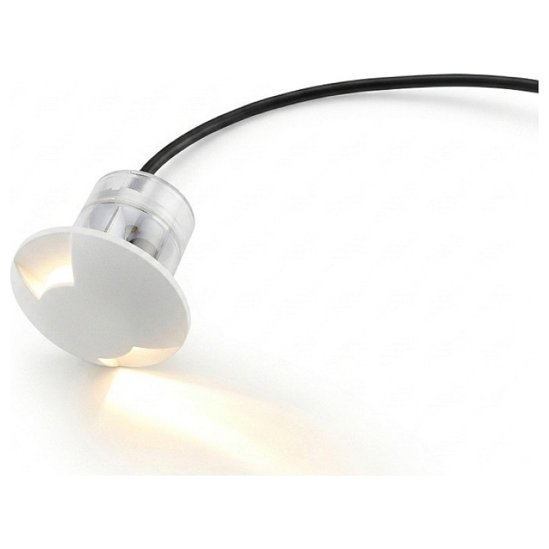 Synergy 21 LED recessed floor spotlight ARGOS round Segment-2 IP67 ww - white