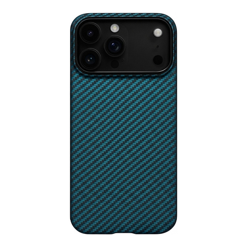Pitaka Ultra-Slim Case for iPhone 17 Pro Blue / Gray Twill