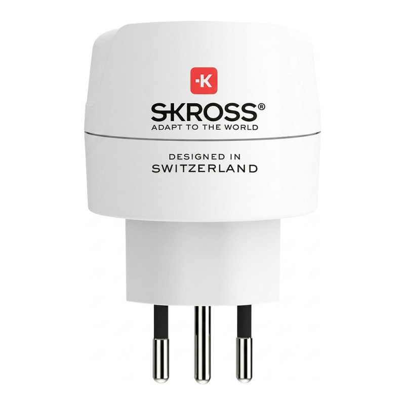 Skross Europe to Switzerland + Italy + Brazil travel adapter