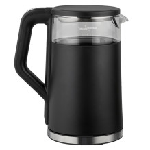 GreenBlue Cordless Electric Kettle, 1.7 L capacity, glass water tank, easy-to-read display, temperature selection, 2200 