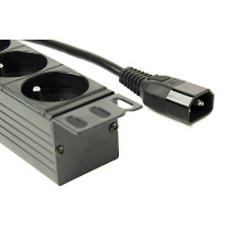 Gembird EG-PDU-014-FC14 power distribution unit (PDU) 8 AC outlet(s) 1U Black Gembird EG-PDU-014-FC14 power distribution unit (PDU) 8 AC outlet(s) 1U Black
