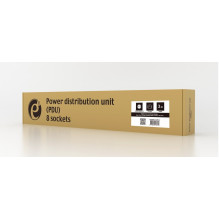 Gembird EG-PDU-014-FC14 power distribution unit (PDU) 8 AC outlet(s) 1U Black Gembird EG-PDU-014-FC14 power distribution unit (PDU) 8 AC outlet(s) 1U Black