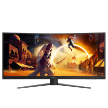 AOC G4 CU34G4Z kompiuterio monitorius 86,4 cm (34") 3440 x 1440 pikselių „Wide Quad HD“ LED juoda, raudona