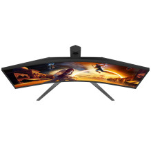 AOC G4 CU34G4Z kompiuterio monitorius 86,4 cm (34") 3440 x 1440 pikselių „Wide Quad HD“ LED juoda, raudona