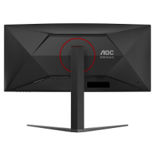 AOC G4 CU34G4Z kompiuterio monitorius 86,4 cm (34") 3440 x 1440 pikselių „Wide Quad HD“ LED juoda, raudona