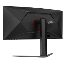 AOC G4 CU34G4Z kompiuterio monitorius 86,4 cm (34") 3440 x 1440 pikselių „Wide Quad HD“ LED juoda, raudona