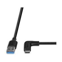 LINDY 1.5m USB 3.2 Typ A ir C Kabel 90 Grad Gewinkelt LINDY 1.5m USB 3.2 Typ A ir C Kabel 90 Grad Gewinkelt