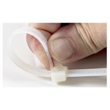 STARTECH.COM Kabelinis segtuvas – 254x7mm rišiklis lsbare Nylonbinder Innen- und Aussenbereich 94V-2 / UL Weiss 100 Stck