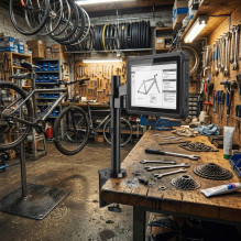 Maclean MC-775 monitor mount / stand 81.3 cm (32") Grey Desk Maclean MC-775 monitor mount / stand 81.3 cm (32") Grey Desk