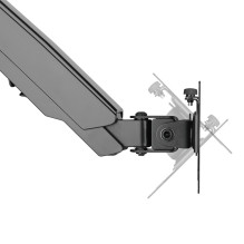 Maclean MC-775 monitor mount / stand 81.3 cm (32") Grey Desk Maclean MC-775 monitor mount / stand 81.3 cm (32") Grey Desk