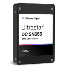 SSD, WESTERN DIGITAL, SSD series Ultrastar DC SN655, 3.84TB, PCIe Gen4, NVMe, NAND flash technology TLC, Write speed 260