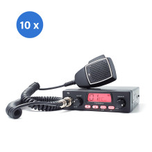Box with 10 pieces CB TTi TCB-550 N radio station with automatic squelch Box with 10 pieces CB TTi TCB-550 N radio station with automatic squelch