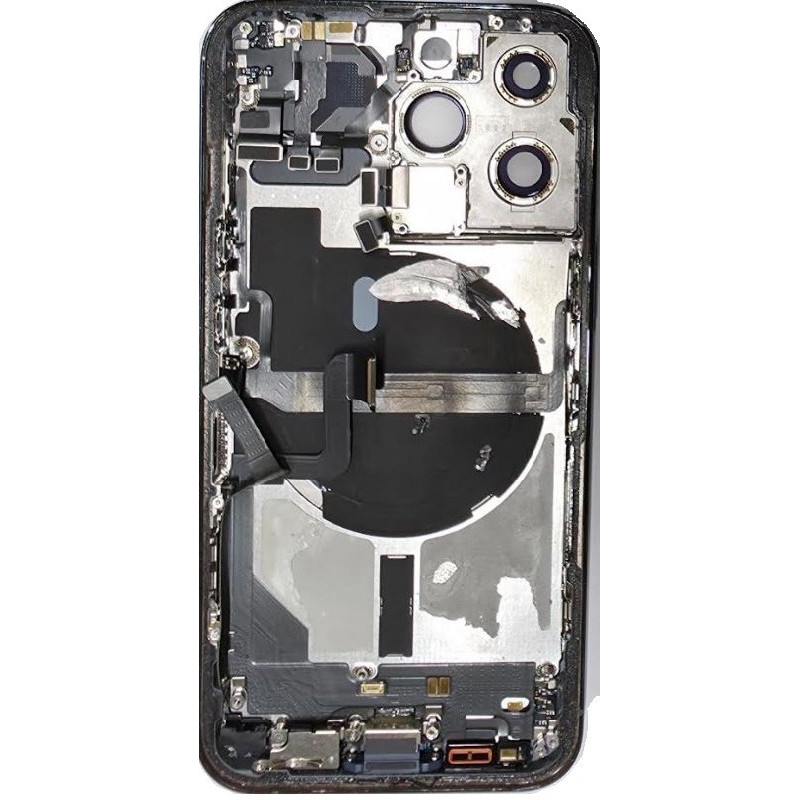 Galinis dangtelis iPhone 13 Pro Sierra Blue su NFC ir įkrovimo šleifu, mikrofonu originalus (used Grade B)
