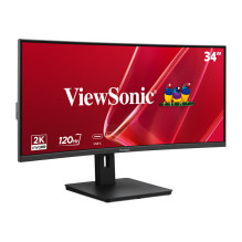 VA3420C-2 išlenktas biuro monitorius, 87 cm (34 oz), itin plataus formato QHD, 21:9, 3,5 ms, VA, 120 Hz, HDR10, USB-C