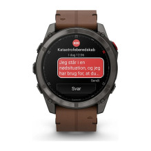 Watch Garmin Fenix 8 Pro Amoled Sapphire GPS 51mm - Graphit / Titanium Titan