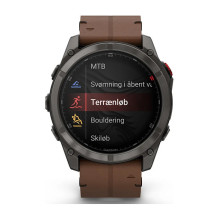 Watch Garmin Fenix 8 Pro Amoled Sapphire GPS 51mm - Graphit / Titanium Titan Watch Garmin Fenix 8 Pro Amoled Sapphire GPS 51mm - Graphit / Titanium Titan