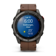 Watch Garmin Fenix 8 Pro Amoled Sapphire GPS 51mm - Graphit / Titanium Titan Watch Garmin Fenix 8 Pro Amoled Sapphire GPS 51mm - Graphit / Titanium Titan