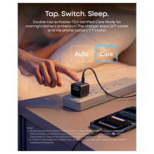 ANKER Nano Charger 45W GaN Ladegert 1x USB-C ActiveShield 5.0 Touchsensor iPhone Erkennung SmartDisplay orange ANKER Nano Charger 45W GaN Ladegert 1x USB-C ActiveShield 5.0 Touchsensor iPhone Erkennung SmartDisplay orange