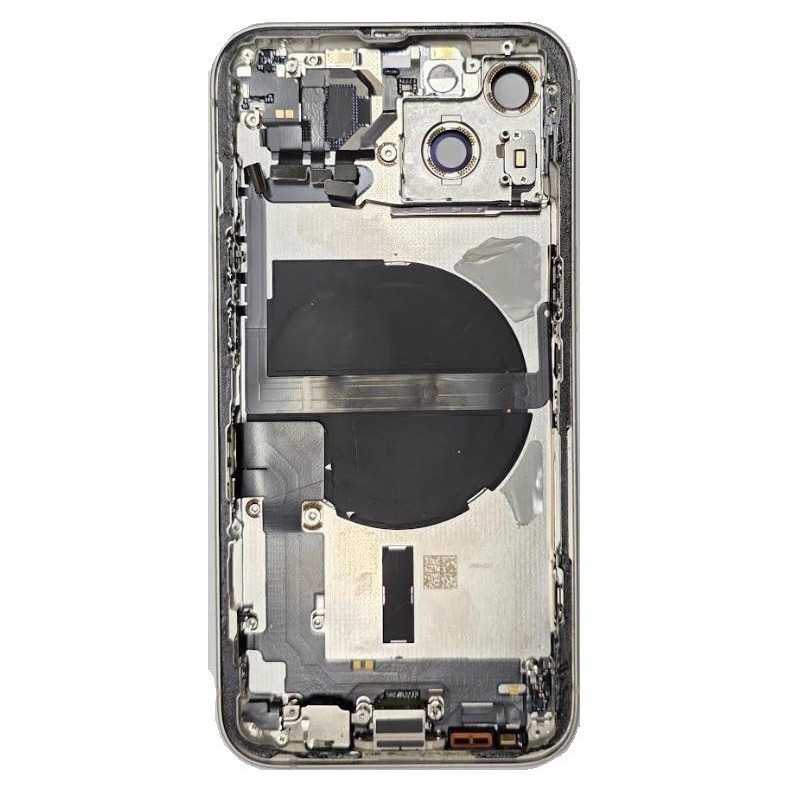 Galinis dangtelis iPhone 13 Starlight su NFC ir įkrovimo šleifu, mikrofonu originalus (used Grade A)