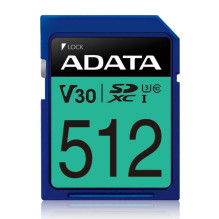 Atminties Kortelė - ADATA Premier Pro 512 GB SDXC UHS-I 80 MB / s
