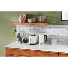 Elektrinis Virdulys - KitchenAid 5KEK1701EPL 1.7L 2400W 7 Temperatūros Nustatymai Juoda, Nerūdijantis Plienas, Balta Elektrinis Virdulys - KitchenAid 5KEK1701EPL 1.7L 2400W 7 Temperatūros Nustatymai Juoda, Nerūdijantis Plienas, Balta