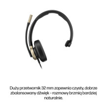 HP Poly Mission 815 Monofoninės USB laidinės ausinės