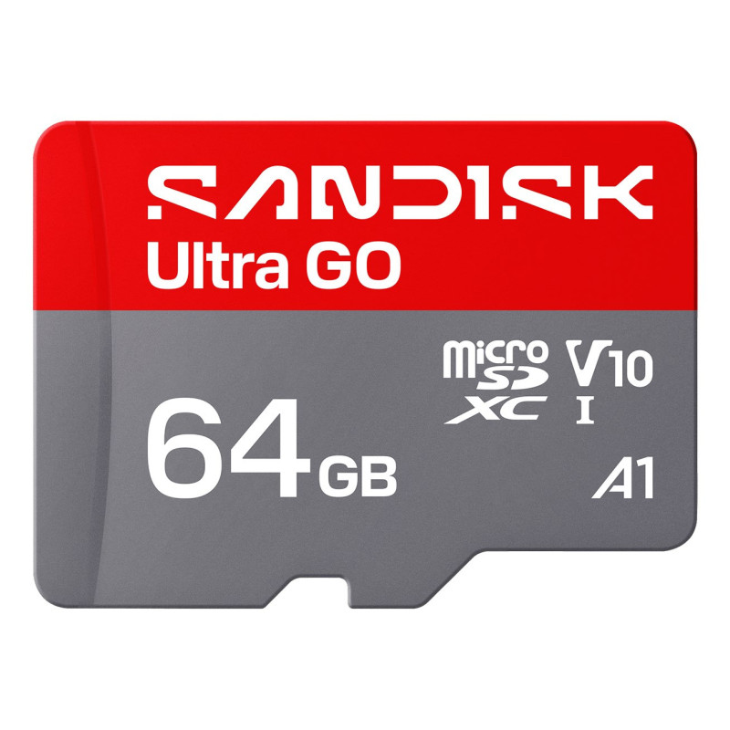Atminties Kortelė - SanDisk Ultra GO 64 GB MicroSDXC 140 MB / s A1