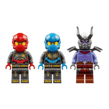 Konstruktorius - LEGO NINJAGO 71870 The Twin Titan Mechs 1707 vnt., 3 minifigūrėlės Konstruktorius - LEGO NINJAGO 71870 The Twin Titan Mechs 1707 vnt., 3 minifigūrėlės