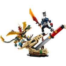 Žaislai, Žaidimai ir Kolekcionuojami Daiktai - LEGO NINJAGO 71871 Kova Prie Drakono Ašmenų 1016 Vnt, 4 Minifigūrėlės Žaislai, Žaidimai ir Kolekcionuojami Daiktai - LEGO NINJAGO 71871 Kova Prie Drakono Ašmenų 1016 Vnt, 4 Minifigūrėlės