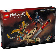 Žaislai, Žaidimai ir Kolekcionuojami Daiktai - LEGO NINJAGO 71871 Kova Prie Drakono Ašmenų 1016 Vnt, 4 Minifigūrėlės Žaislai, Žaidimai ir Kolekcionuojami Daiktai - LEGO NINJAGO 71871 Kova Prie Drakono Ašmenų 1016 Vnt, 4 Minifigūrėlės