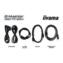 Monitorius - iiyama G-MASTER GB2791QSU-B1 27" 2560x1440 320Hz Juodas Monitorius - iiyama G-MASTER GB2791QSU-B1 27" 2560x1440 320Hz Juodas