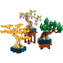 Statybų rinkinys - LEGO Botanicals 10373 Mini Bonsai Medžiai 709 Vnt 190 mm Žalia