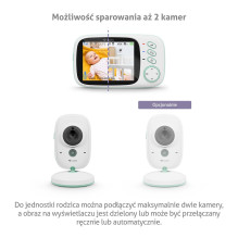 Vaikų Stebėjimo Priemonė - TrueLife NannyCam H32 Pro, Dviejų Pusių Pokalbis, Naktinis Režimas, Lopšinės