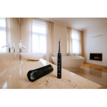 Elektrinis Dantų Šepetėlis - TrueLife SonicBrush Clean70, 5 Režimai, USB-C Įkraunamas, Juodas Elektrinis Dantų Šepetėlis - TrueLife SonicBrush Clean70, 5 Režimai, USB-C Įkraunamas, Juodas
