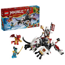Žaislų Rinkinys - LEGO Ninjago 71863 Zilvar And The Dragon Beast Grimtak 232 dalių