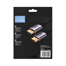 DisplayPort Kabelis - IBOX ITVDP013 3M 4K 60Hz Aukso Jungtis DisplayPort Kabelis - IBOX ITVDP013 3M 4K 60Hz Aukso Jungtis