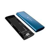 M.2 NVMe SSD Korpusas - NATEC RHINO 10 TB, USB 3.2 Gen 2, Horizonto Mėlyna