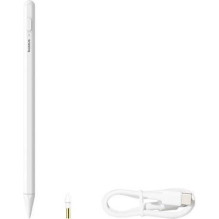 Rašiklis - Baseus Smooth Writing 2, 12 valandų veikimo laikas, USB-C, Baltas