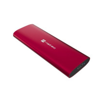 M.2 NVMe SSD Korpusas - NATEC RHINO Lite 10 TB, USB 3.2 Gen 2, Rubino Raudona M.2 NVMe SSD Korpusas - NATEC RHINO Lite 10 TB, USB 3.2 Gen 2, Rubino Raudona