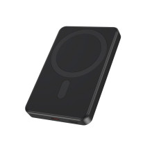 Energijos Bankas - Gembird PB05-WPC15M-01 5000 mAh, 15 W Belaidis Įkroviklis Juodas Energijos Bankas - Gembird PB05-WPC15M-01 5000 mAh, 15 W Belaidis Įkroviklis Juodas