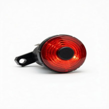iLike Smart USB Rechargeable Bike Tail Light with Brake Sensor, 7 Lighting Modes, IPX5 Waterproof, Aluminum Bicycle Rear