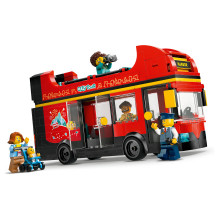 LEGO City Red Double-Decker Sightseeing Bus