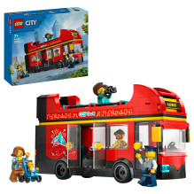 LEGO City Red Double-Decker Sightseeing Bus
