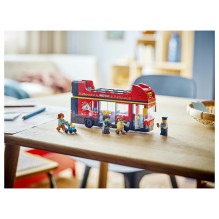 LEGO City Red Double-Decker Sightseeing Bus