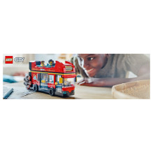 LEGO City Red Double-Decker Sightseeing Bus