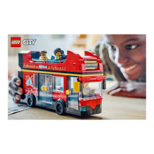 LEGO City Red Double-Decker Sightseeing Bus