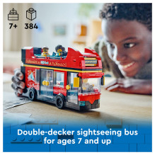 LEGO City Red Double-Decker Sightseeing Bus