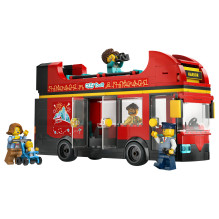 LEGO City Red Double-Decker Sightseeing Bus
