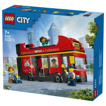 LEGO City Red Double-Decker Sightseeing Bus