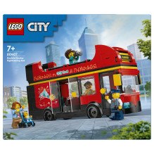 LEGO City Red Double-Decker Sightseeing Bus
